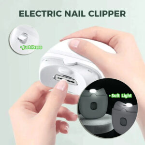 Electric Nail Scissors Rechargeable Mini Nail Clippers Trimmer For Children Adults