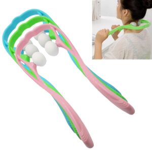 Plastic Pressure Point Therapy Neck Massage Relieve Hand Roller