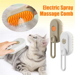 Hair Removal Comb Cat Dog 3 In 1 Electric Spray Hair Brushes