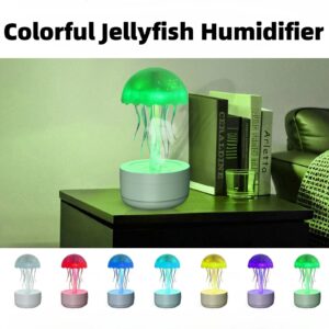 Jellyfish Humidifier Fragrance Diffuser Colorful Night Light Heavy Fog Essential Oil Diffuser