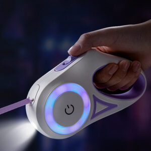 Dog Leash Retractable Leash & Dog Collar Spotlight Automatic