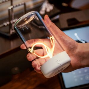 LED Camping Light Type-c Rechargeable Portable Night Light Transparent