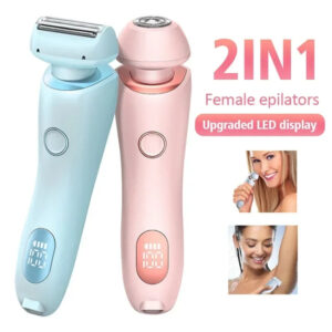 2 In 1 Hair Removal Shaver USB Rechargeable Trimmer Razor