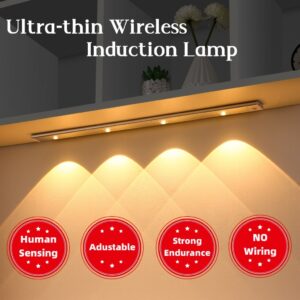 USB LED Night Light Motion Sensor Wireless Thin LED Wine Cooler Light