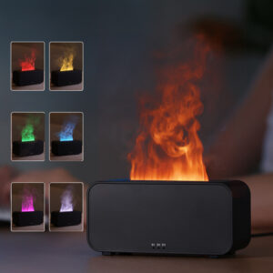 Timing Simulation Aroma Diffuser Flame Humidifier  Aromatherapy Machine